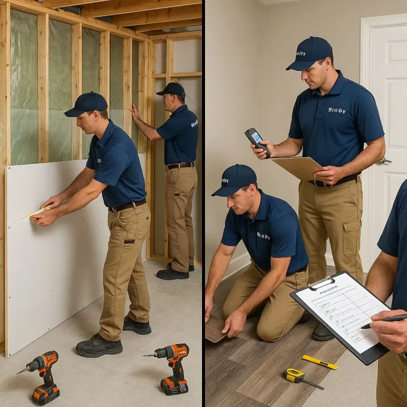 Repairs and Reconstruction process in Smithtown, NY
